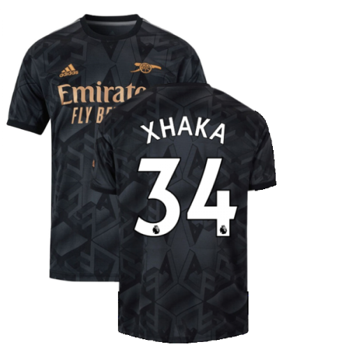 2022-2023 Arsenal Away Shirt (XHAKA 34)