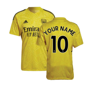 2022-2023 Arsenal Home Goalkeeper Shirt (Yellow)