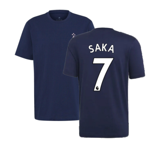 2022-2023 Arsenal LC HC Tee (Navy) (SAKA 7)