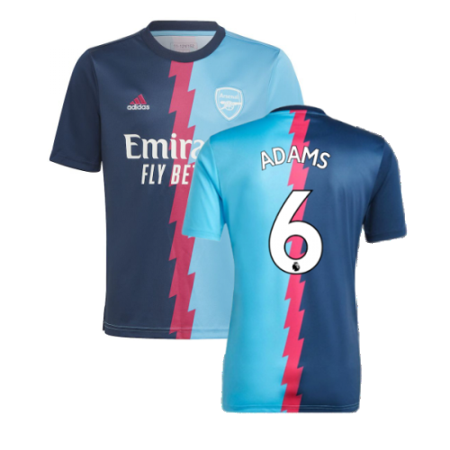 2022-2023 Arsenal Pre-Match Jersey (Blue) (ADAMS 6)