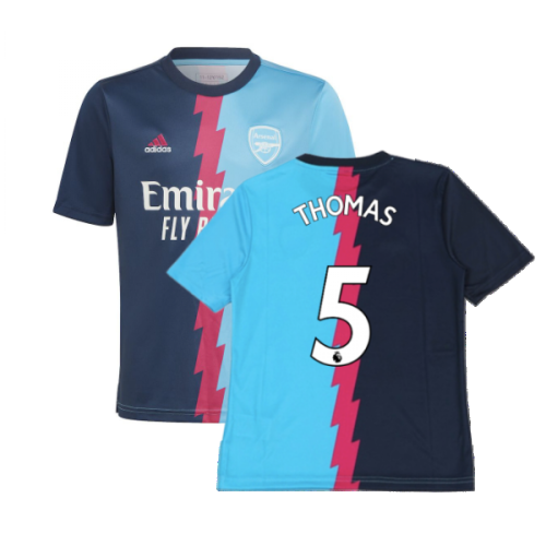 2022-2023 Arsenal Pre-Match Jersey (Blue) - Kids (Thomas 5)