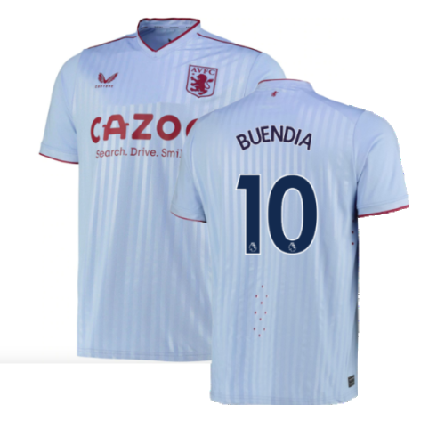 2022-2023 Aston Villa Authentic Pro Away Shirt (BUENDIA 10)