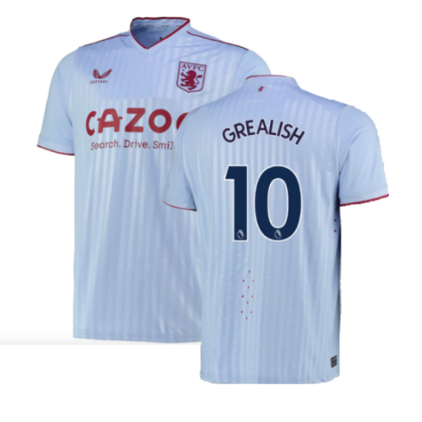 2022-2023 Aston Villa Authentic Pro Away Shirt (GREALISH 10)