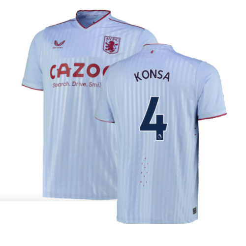 2022-2023 Aston Villa Authentic Pro Away Shirt (KONSA 4)