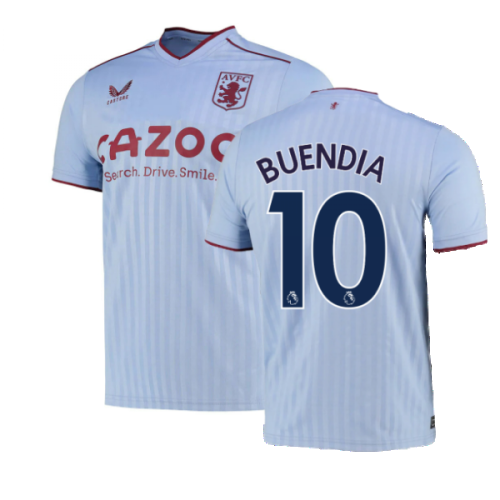 2022-2023 Aston Villa Away Shirt (BUENDIA 10)