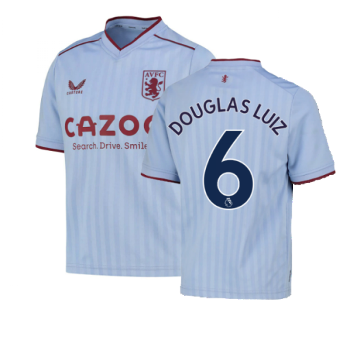 2022-2023 Aston Villa Away Shirt (Kids) (DOUGLAS LUIZ 6)