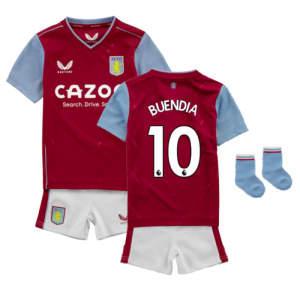 2022-2023 Aston VIlla Home Mini Kit (BUENDIA 10)