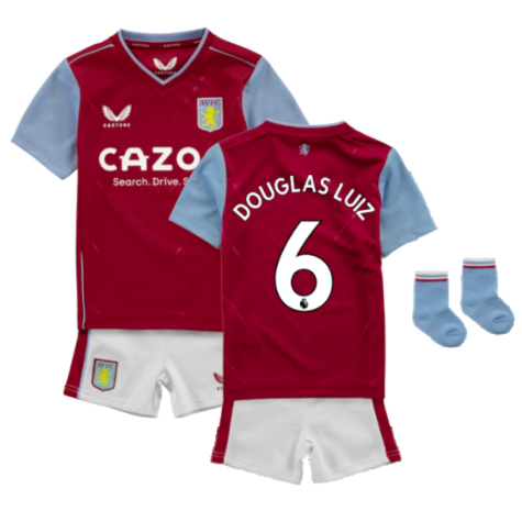 2022-2023 Aston VIlla Home Mini Kit (DOUGLAS LUIZ 6)