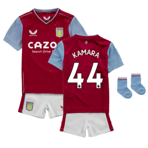 2022-2023 Aston VIlla Home Mini Kit (KAMARA 44)