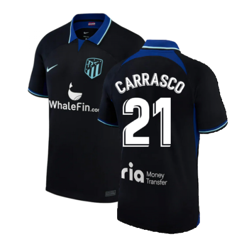 2022-2023 Atletico Madrid Away Shirt (CARRASCO 21)