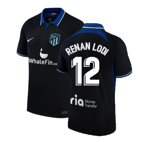 2022-2023 Atletico Madrid Away Shirt (RENAN LODI 12)