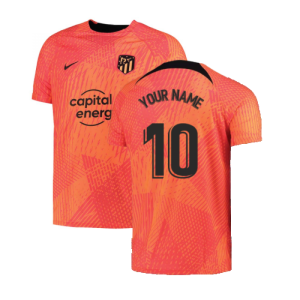 2022-2023 Atletico Madrid Pre-Match Training Shirt (Laser Crimson)