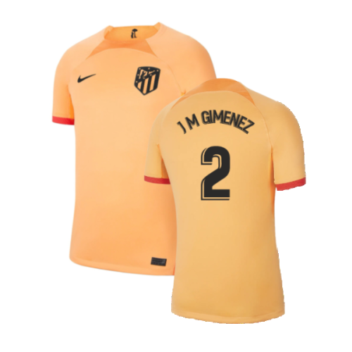 2022-2023 Atletico Madrid Third Shirt (J M GIMENEZ 2)