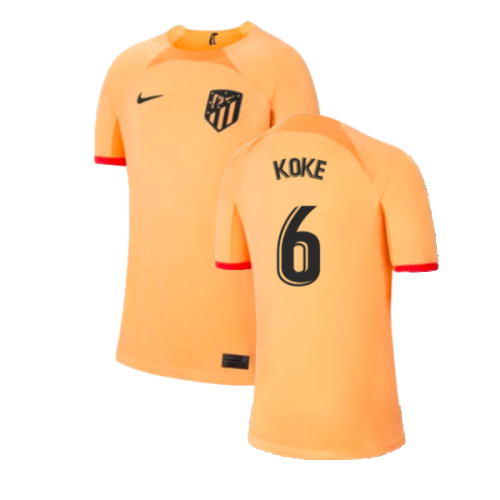 2022-2023 Atletico Madrid Third Shirt (Kids) (KOKE 6)