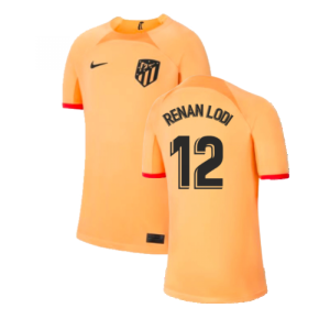 2022-2023 Atletico Madrid Third Shirt (Kids) (RENAN LODI 12)