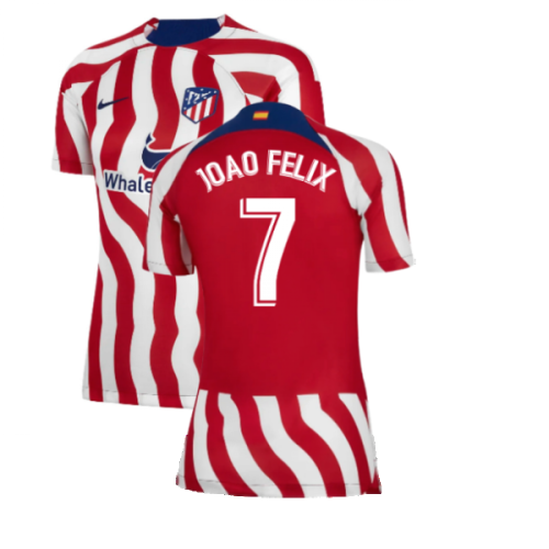 2022-2023 Atletico Madrid Womens Home Shirt (JOAO FELIX 7)