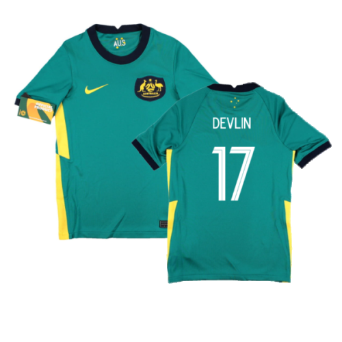 2022-2023 Australia Away Shirt - Kids (DEVLIN 17)