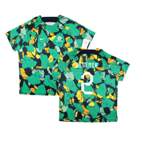 2022-2023 Australia Dri-FIT Pre-Match Football Top - (DEGENEK 2)