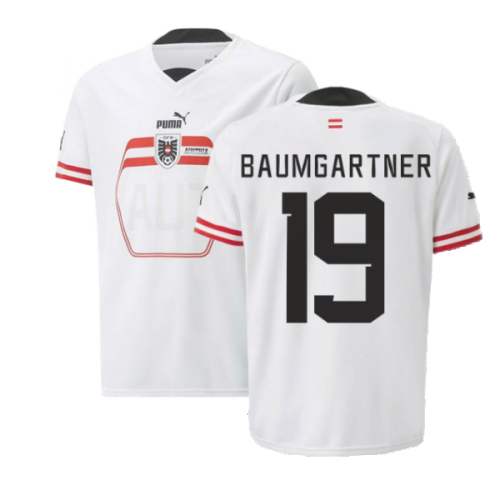 2022-2023 Austria Away Shirt (Kids) (BAUMGARTNER 19)