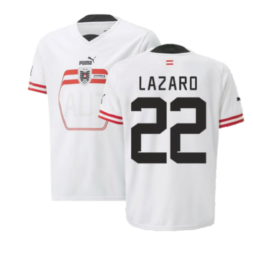 2022-2023 Austria Away Shirt (Kids) (LAZARO 22)