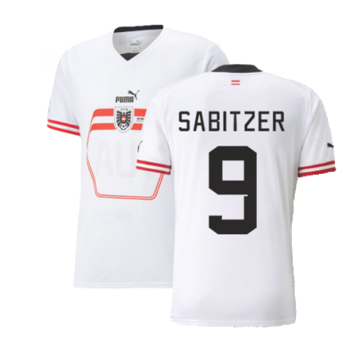 2022-2023 Austria Away Shirt (SABITZER 9)