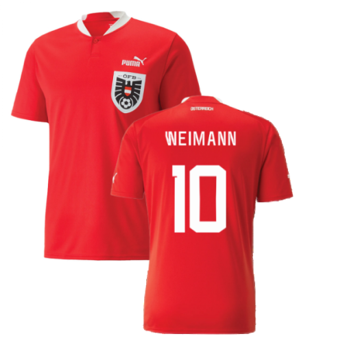 2022-2023 Austria Home Shirt (WEIMANN 10)