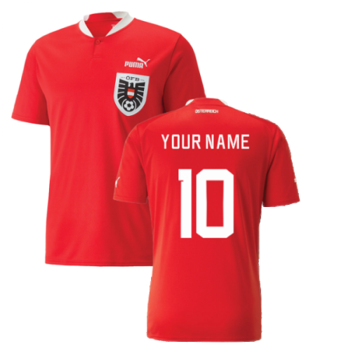 2022-2023 Austria Home Shirt (Your Name)