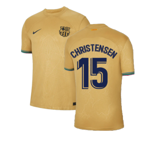 2022-2023 Barcelona Away Shirt (CHRISTENSEN 15)