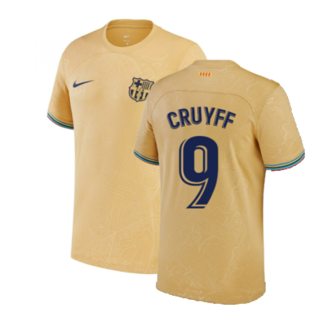 2022-2023 Barcelona Away Shirt (Kids) (CRUYFF 9)