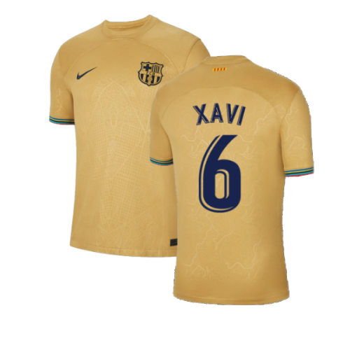 2022-2023 Barcelona Away Shirt (XAVI 6)