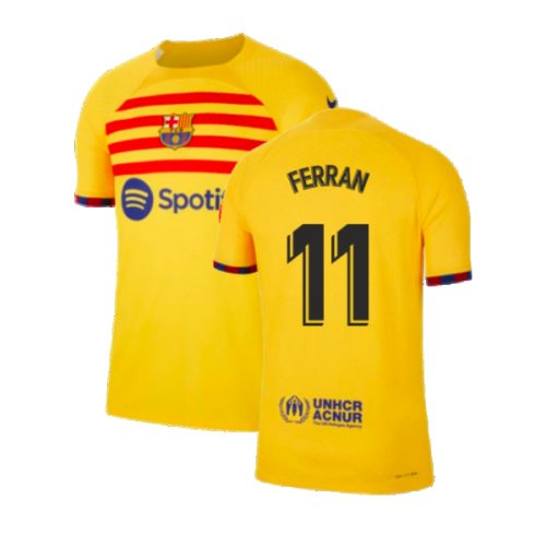 2022-2023 Barcelona Fourth Vapor Shirt (FERRAN 11)