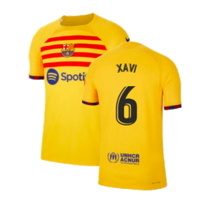 2022-2023 Barcelona Fourth Vapor Shirt (XAVI 6)