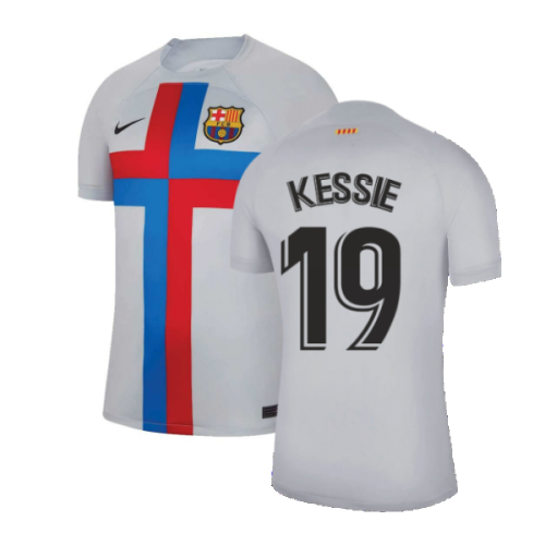 2022-2023 Barcelona Third Shirt (KESSIE 19)