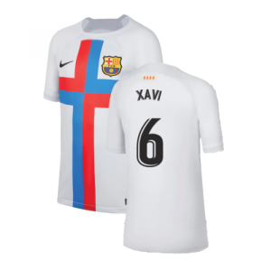 2022-2023 Barcelona Third Shirt (Kids) (XAVI 6)