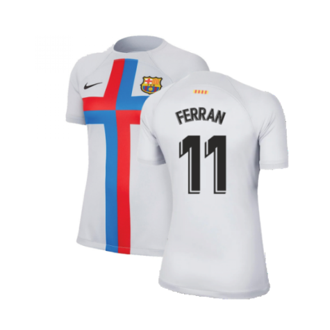 2022-2023 Barcelona Third Shirt (Ladies) (FERRAN 11)