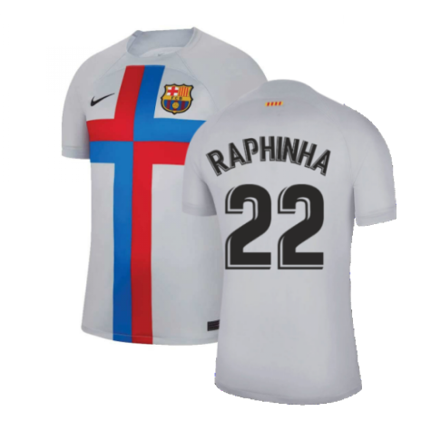 2022-2023 Barcelona Third Shirt (RAPHINHA 22)