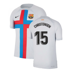 2022-2023 Barcelona Vapor Match Third Shirt (CHRISTENSEN 15) 2022-2023 Barcelona Vapor Match Third Shirt (CHRISTENSEN 15)