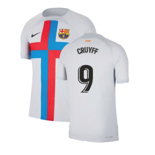 2022-2023 Barcelona Vapor Match Third Shirt (CRUYFF 9)