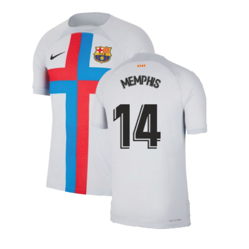 2022-2023 Barcelona Vapor Match Third Shirt (MEMPHIS 14)