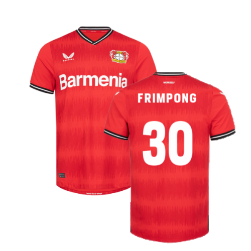 2022-2023 Bayer Leverkusen Home Jersey (FRIMPONG 30)