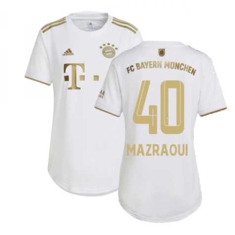 2022-2023 Bayern Munich Away Shirt (Ladies) (MAZRAOUI 40)