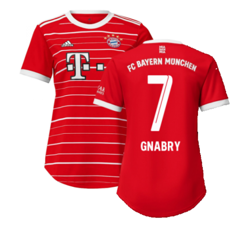 2022-2023 Bayern Munich Home Shirt (Ladies) (GNABRY 7)