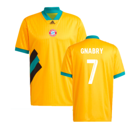 2022-2023 Bayern Munich Icon Jersey (Gold) (GNABRY 7)