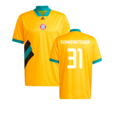 2022-2023 Bayern Munich Icon Jersey (Gold) (SCHWEINSTEIGER 31)