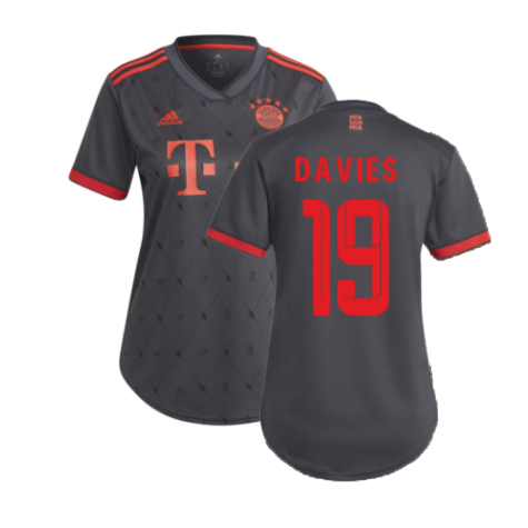 2022-2023 Bayern Munich Third Shirt (Ladies) (DAVIES 19)