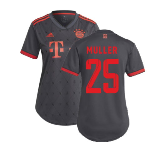 2022-2023 Bayern Munich Third Shirt (Ladies) (MULLER 25)