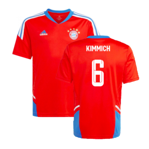 2022-2023 Bayern Munich Training Jersey (Red) - Kids (KIMMICH 6)