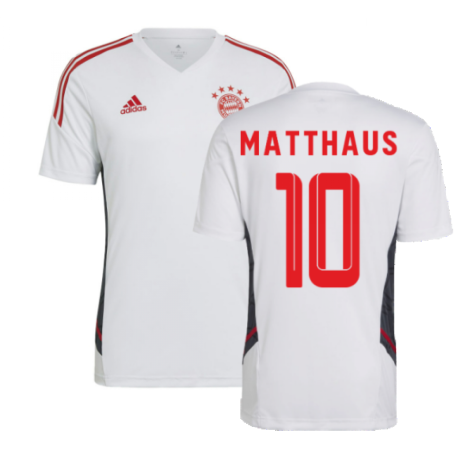 2022-2023 Bayern Munich Training Shirt (White) (MATTHAUS 10)