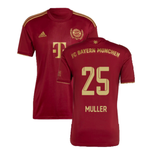 2022-2023 Bayern Munich Wiesn Oktoberfest Shirt (MULLER 25)