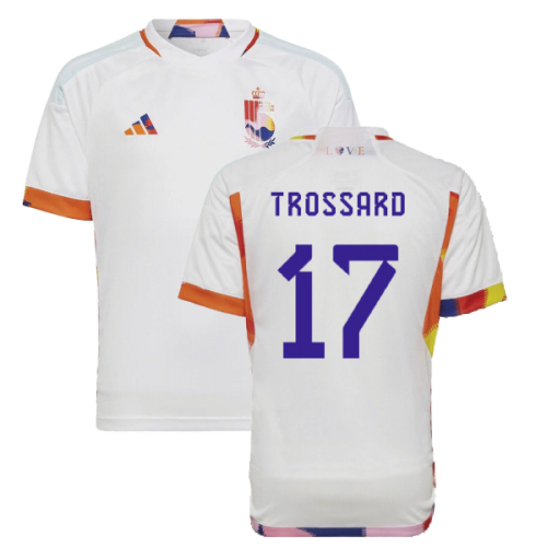 2022-2023 Belgium Away Shirt (Kids) (TROSSARD 17)